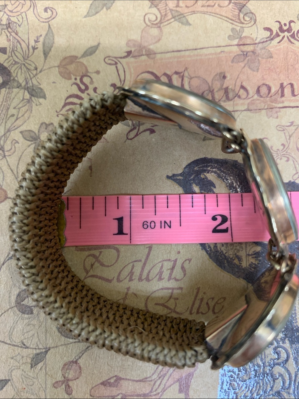 10K Gold Victorian Mourning Bracelet with Hair Band and 3 Hair Filled Lockets - Picture 15 of 15